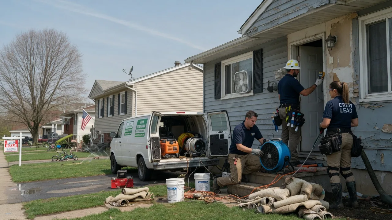 Flood Cleanup in Saltillo, TN near me